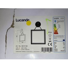 Lucande - LED Venkovní nástěnné svítidlo se senzorem MIRCO LED/13W/230V IP54