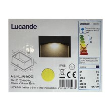Lucande - LED Venkovní vestavné svítidlo MITJA LED/3W/230V IP65