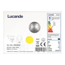 Lucande - LED Venkovní zápustné svítidlo HELENE LED/3W/230V IP67