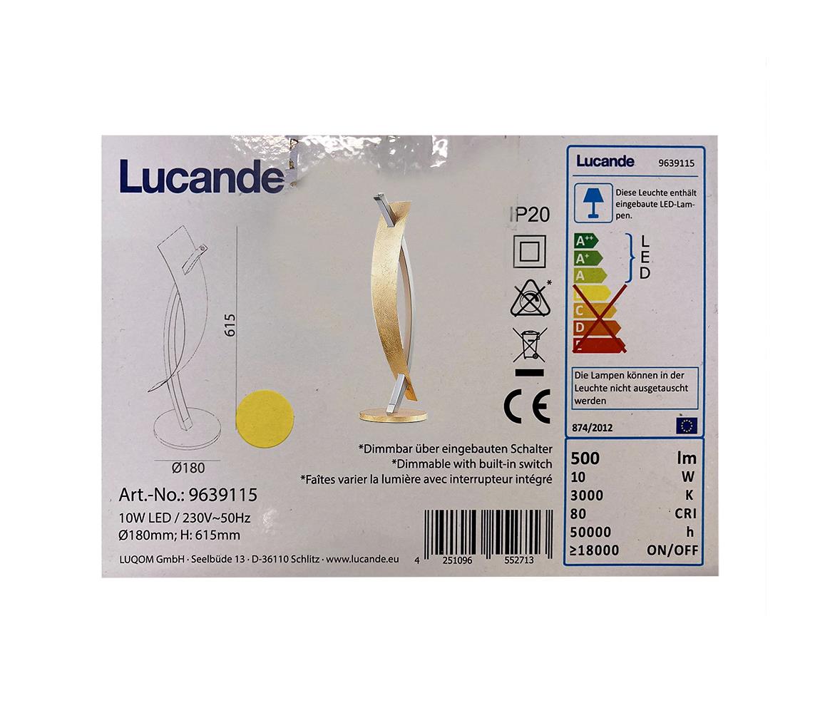 Lucande Lucande - Stmívatelná LED stolní lampa MARIJA LED/10W/230V 
