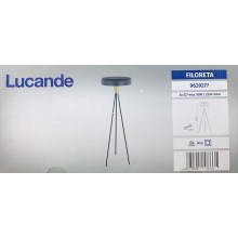 Lucande - Stojací lampa FILORETA 3xE27/60W/230V