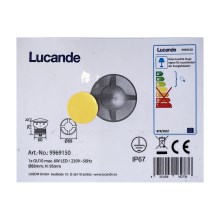 Lucande - Venkovní zápustné svítidlo EDWINA 1xGU10/6W/230V IP67