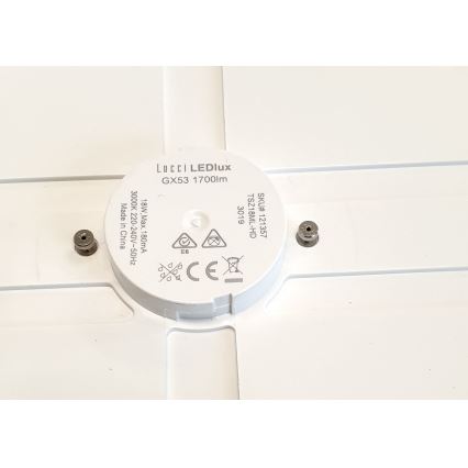 Lucci air 121357 - LED Stropní svítidlo pro ventilátor LED/18W/230V