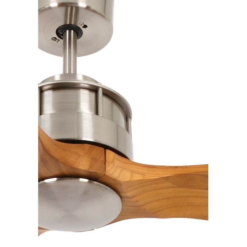 Lucci air 210506 - Stropní ventilátor AIRFUSION AKMANI pavlovnie/hnědá + dálkové ovládání