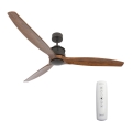 Lucci air 210507 - Stropní ventilátor AIRFUSION AKMANI pavlovnie/černá pr. 152 cm + dálkové ovládání