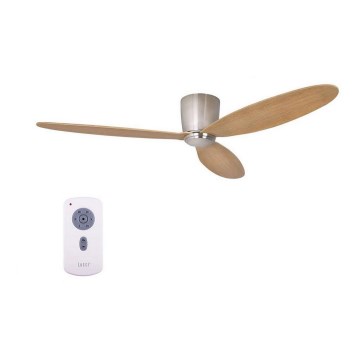 Lucci air 210519 - Stropní ventilátor AIRFUSION RADAR lesklý chrom/dřevo + dálkové ovládání