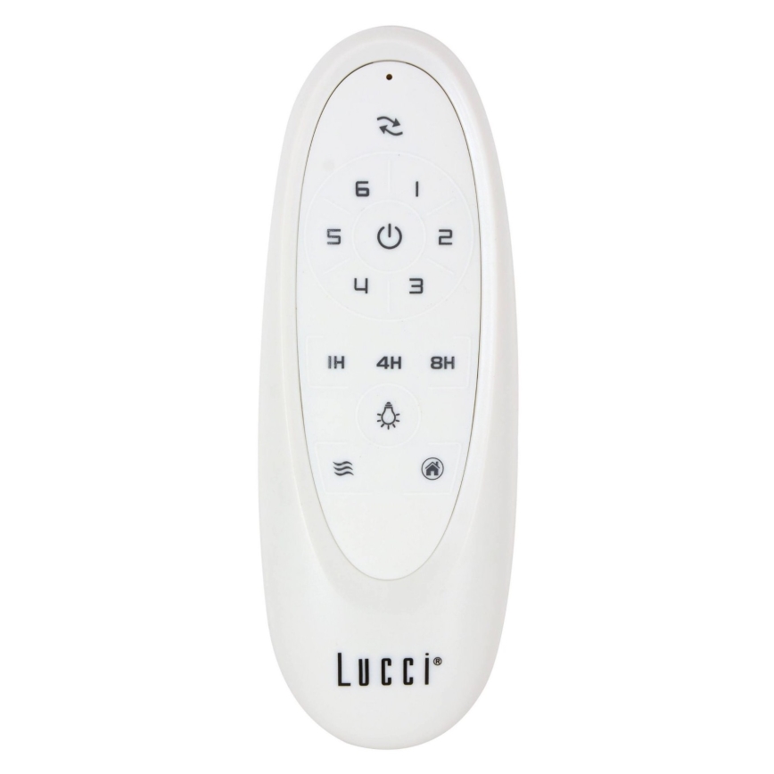 Lucci air 210641 - Stropní ventilátor AIRFUSION CLIMATE III dřevo/hnědá pr. 132 cm + dálkové ovládání