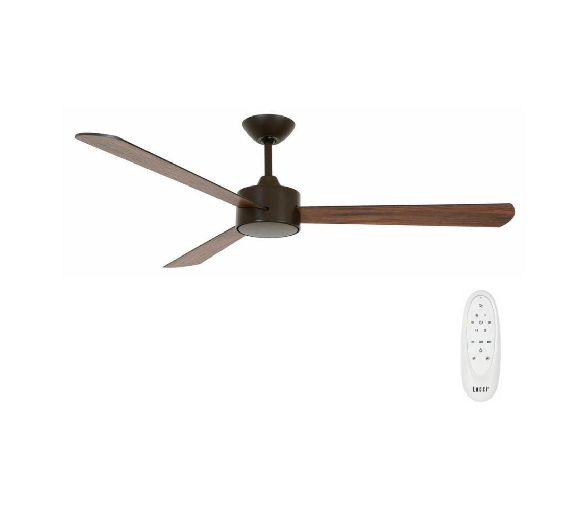 Lucci air Lucci air 210641 - Stropní ventilátor AIRFUSION CLIMATE III hnědá FAN00173