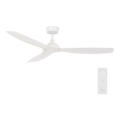 Lucci Air 210650 - Stropní ventilátor MOTO bílá pr. 132 cm + dálkové ovládání
