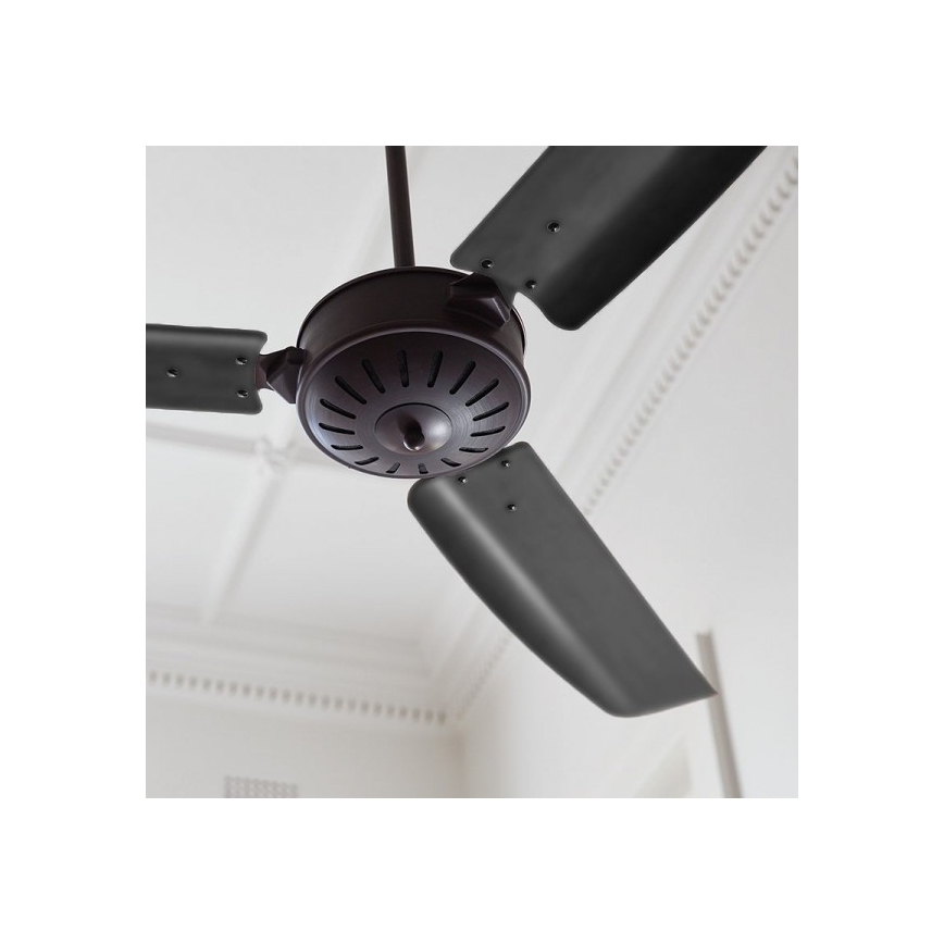 Lucci air 211021 - Stropní ventilátor CAROLINA černá pr. 178 cm