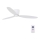 Lucci Air 212870 - Stropní ventilátor AIRFUSION RADAR dřevo/bílá pr. 132 cm + dálkové ovládání