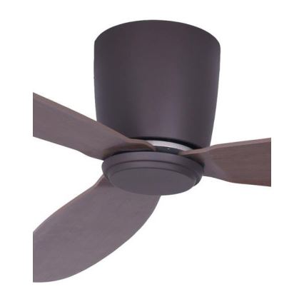 Lucci air 212883 - Stropní ventilátor AIRFUSION RADAR dřevo/hnědá pr. 132 cm + dálkové ovládání