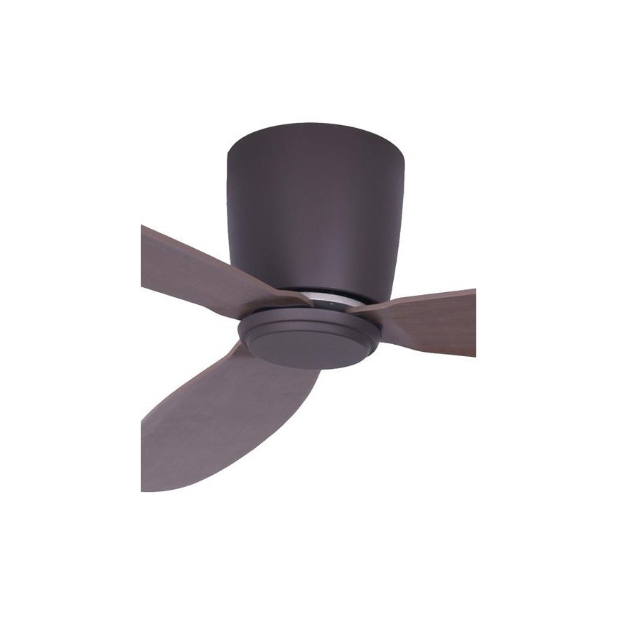 Lucci air 212883 - Stropní ventilátor AIRFUSION RADAR dřevo/hnědá pr. 132 cm + dálkové ovládání