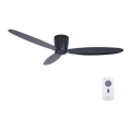 Lucci Air 212884 - Stropní ventilátor AIRFUSION RADAR černá pr. 132 cm + dálkové ovládání