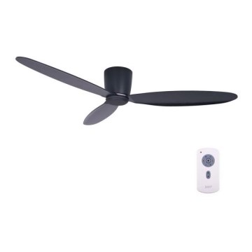 Lucci Air 212884 - Stropní ventilátor AIRFUSION RADAR černá pr. 132 cm + dálkové ovládání