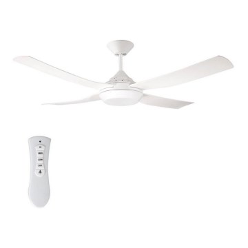 Lucci Air 212895 - LED Stropní ventilátor MOONAH LED/18W/230V bílá + dálkové ovládání