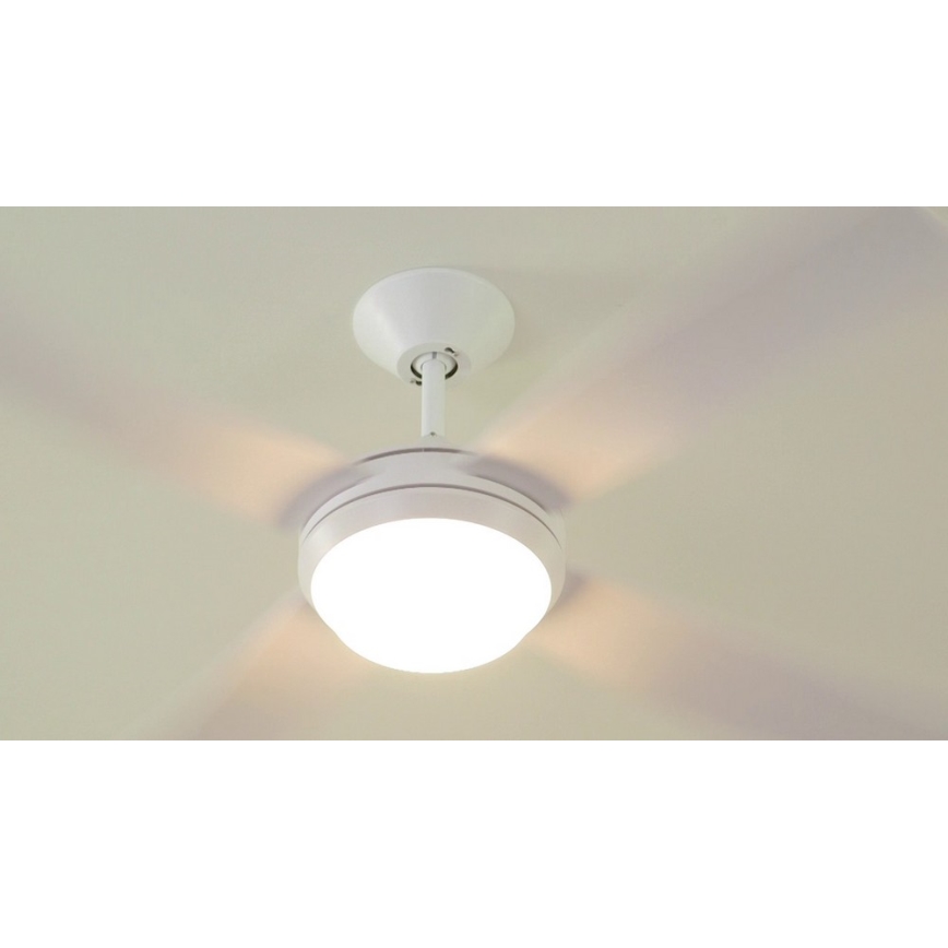 Lucci Air 212895 - LED Stropní ventilátor MOONAH LED/18W/230V bílá