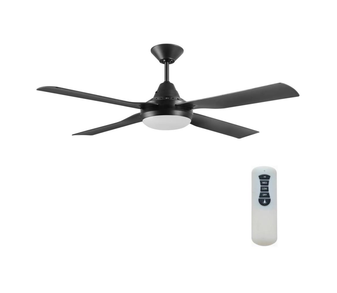 Lucci air Lucci air 212899 - LED Stmívatelný ventilátor MOONAH 1xGX53/21W/230V černá + DO FAN00250