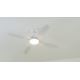 Lucci Air 212994 - LED Stropní ventilátor ARIA LED/18W/230V bílá + dálkové ovládání