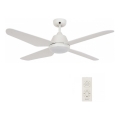 Lucci Air 212994 - LED Stropní ventilátor ARIA LED/18W/230V bílá pr. 122 cm + dálkové ovládání