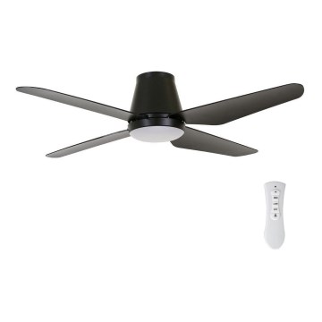 Lucci Air 213002 - LED Stropní ventilátor AIRFUSION ARIA LED/18W/230V černá pr. 122 cm + dálkové ovládání