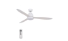 Lucci air 213043 - LED Stropní ventilátor WHITEHAVEN GX53/17W/230V bílá + dálkové ovládání