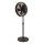 Lucci Air 213116EU - Stojanový ventilátor BREEZE hnědá pr. 46 cm