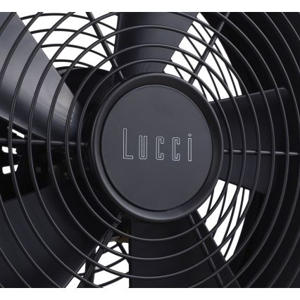 Lucci air 213120 - Stolní ventilátor BREEZE černá