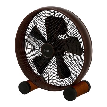 Lucci Air 213123EU - Podlahový ventilátor BREEZE hnědá pr. 46 cm