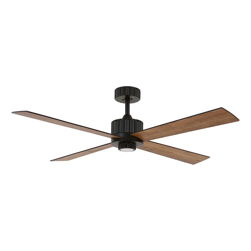 Lucci air 213170 - LED Stropní ventilátor NEWPORT wenge/hnědá + dálkové ovládání