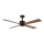 Lucci air 213170 - LED Stropní ventilátor NEWPORT wenge/hnědá + dálkové ovládání