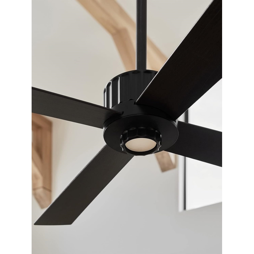Lucci air 213170 - LED Stropní ventilátor NEWPORT wenge/hnědá + dálkové ovládání