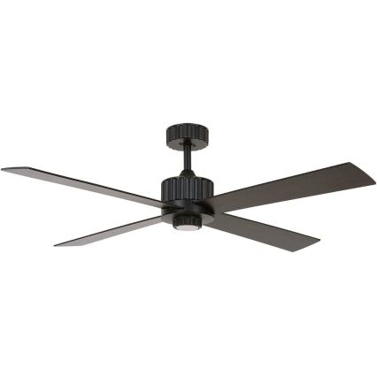 Lucci air 213170 - LED Stropní ventilátor NEWPORT wenge/hnědá + dálkové ovládání