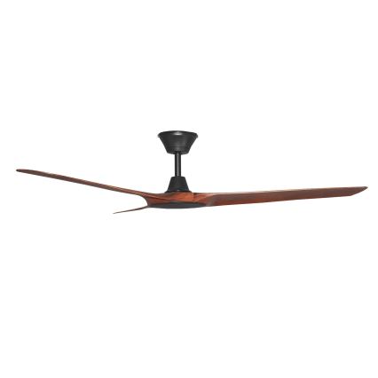 Lucci Air 21321749 - Stropní ventilátor ABYSS pr. 142 cm IP66 hnědá + dálkové ovládání