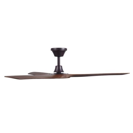 Lucci Air 21321749 - Stropní ventilátor ABYSS pr. 142 cm IP66 hnědá + dálkové ovládání
