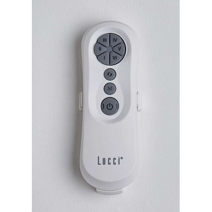 Lucci air 213353 - LED Stmívatelný stropní ventilátor NAUTICA 1xGX53/12W/230V bílá + dálkové ovládání