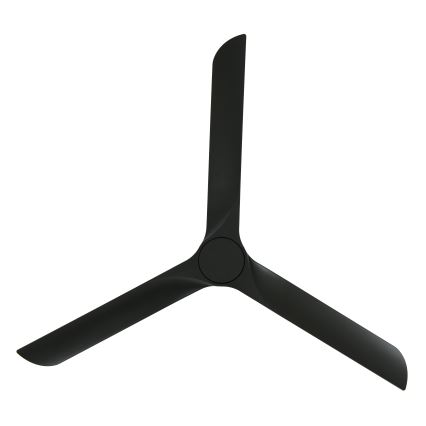 Lucci air 21610149 - Stropní ventilátor LONDO černá pr. 132 cm + dálkové ovládání