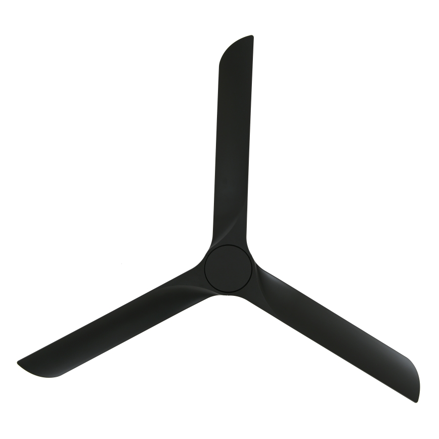 Lucci air 21610149 - Stropní ventilátor LONDO černá pr. 132 cm + dálkové ovládání