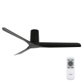 Lucci air 21610149 - Stropní ventilátor LONDO černá pr. 132 cm + dálkové ovládání