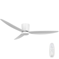 Lucci air 21610649 - LED Stmívatelný stropní ventilátor ARRAY 1xGX53/12W/230V bílá pr. 137 cm + dálkové ovládání