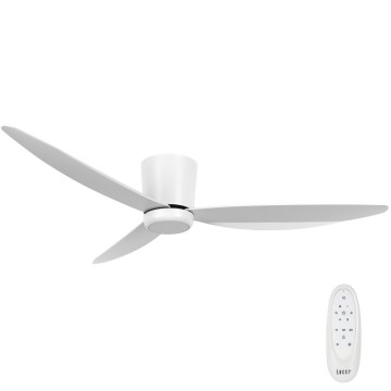 Lucci air 21610649 - LED Stmívatelný stropní ventilátor ARRAY 1xGX53/12W/230V bílá pr. 137 cm + dálkové ovládání