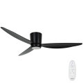Lucci air 21610749 - LED Stmívatelný stropní ventilátor ARRAY 1xGX53/12W/230V černá pr. 137 cm + dálkové ovládání