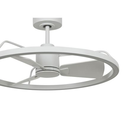 Lucci Air 21612286 - LED Stmívatelný stropní ventilátor CESSNA LED/36W/230V 3000/4000/5000K bílá + dálkové ovládání