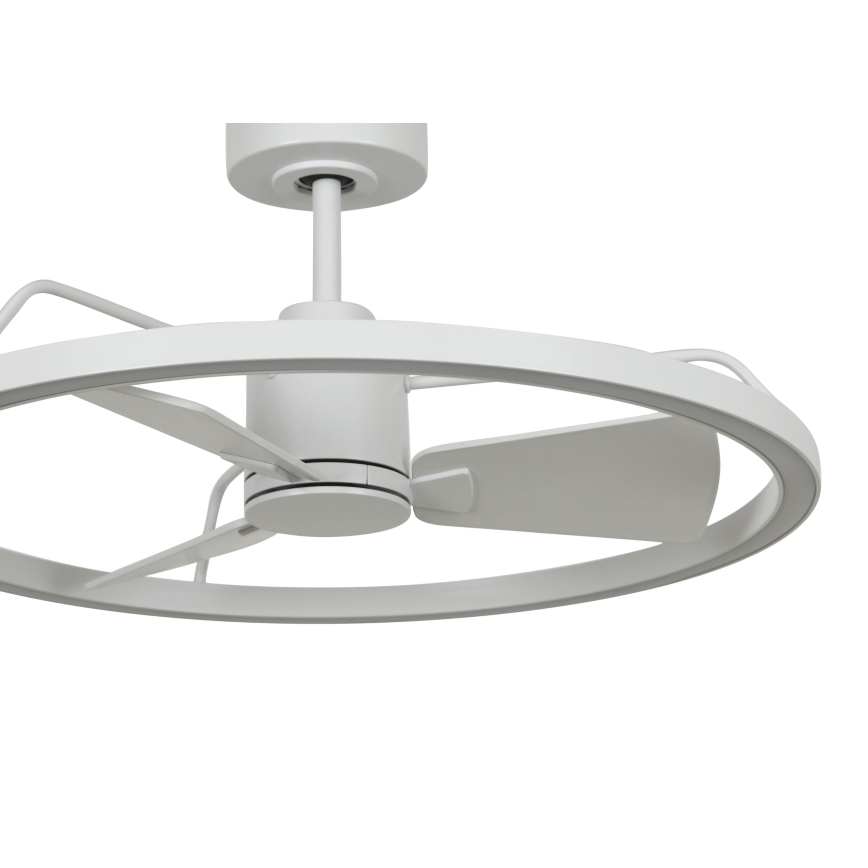 Lucci Air 21612286 - LED Stmívatelný stropní ventilátor CESSNA LED/36W/230V 3000/4000/5000K bílá + dálkové ovládání