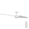 Lucci air 21615349 - Stropní ventilátor CONDOR bílá pr. 137 cm + dálkové ovládání