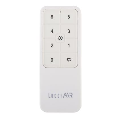 Lucci air 21616049 - Stropní ventilátor MONZA IP55 bílá + dálkové ovládání