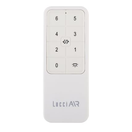 Lucci air 21616349 - Stropní ventilátor POLIS IP55 černá + dálkové ovládání