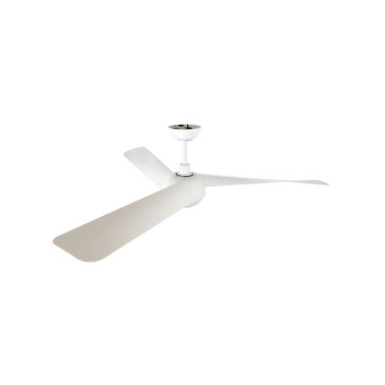 Lucci Air 21617049 - LED Stmívatelný stropní ventilátor OSPREY 1xGX53/12W/230V pr. 132 cm bílá + dálkové ovládání
