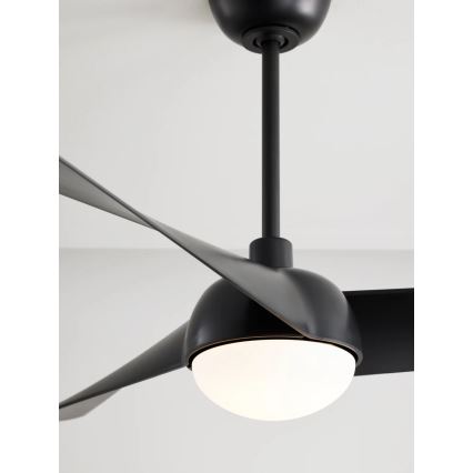 Lucci Air 21617149 - LED Stmívatelný stropní ventilátor OSPREY 1xGX53/12W/230V pr. 132 cm černá + dálkové ovládání