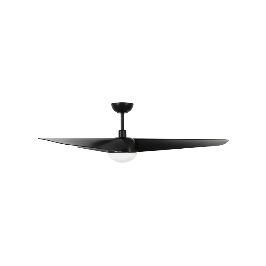 Lucci Air 21617149 - LED Stmívatelný stropní ventilátor OSPREY 1xGX53/12W/230V pr. 132 cm černá + dálkové ovládání